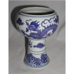 Nice Antique 19th C. Chinese Blue and white #1168105