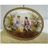 Image 1 : LARGE PORCELAIN CORO BROOCH "LOVE STORY" #1168309