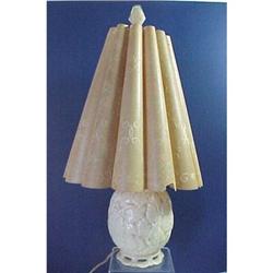 Aladdin Ivory Alacite G 186 Lamp Anglia Finial #1168420