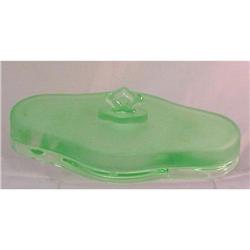 Cambridge Vaseline Green Satin Compact Vanity #1168432