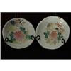 Image 1 : Pair of Chinese Export Porcelain Plates. #1168467