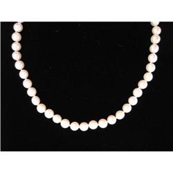 CULTURED PEARL NECKLACE  16 INCHES #1168585