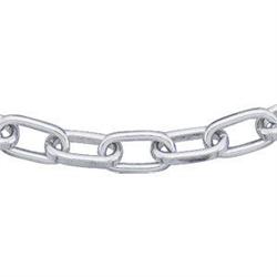  14k WHITE GOLD LINK BRACELET 7 Inch Long #1168588