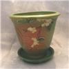 Image 1 : Roseville Snowberry Planter & Saucer #1168702