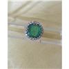 Image 1 : C.1910~IMPORTANT 3.95 EMERALD AND DIAMOND RING #1168751