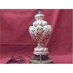 A PAIR OF CAPODIMONTE LAMPS #1168775