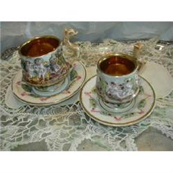 Exquisite Pair of  Hand Crafted & Painted Regal#1168800