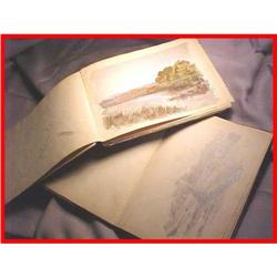 1880's Artist Drawing/Watercolor Sketchbooks #1168842