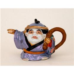 Old Japanese Nippon Irradiance Samurai Teapot #1168927