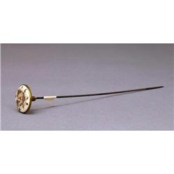 Old Japanese Satsuma Hat Hair Pin Hatpin #1168963