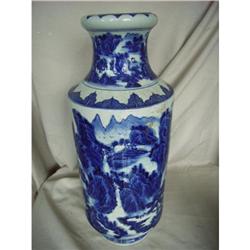 chinese blue and white porcelain vase #1169204