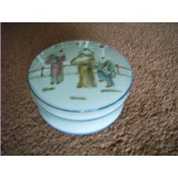 Chinese famille rose  ink box #1169210