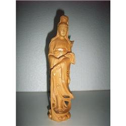 yellow birch wood carving #1169212