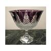 Image 1 : Amethyst Colored Crystal Bowl #1169233