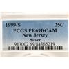 Image 3 : 1999-S SILVER NEW JERSEY QUARTER PCGS PR69 DCAM