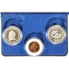 Image 1 : 3 REPLICA COINS IN CASE FROM NATIONAL COLLECTORS