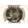 Image 1 : 1964 WASHINGTON SILVER QUARTER NGC PF68
