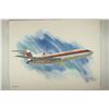 Image 1 : 8 1/2'' X 11'' FRAMEABLE COLOR PRINT OF BOEING 727