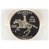 Image 1 : 1999-S SILVER DELAWARE QUARTER PCGS PR69 DCAM