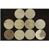 Image 2 : 10 ASSORTED 1897-1907 LIBERTY "V" NICKELS ALL