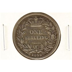 1859 GREAT BRITAIN SILVER 1 SHILLING