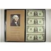 Image 1 : UNCUT SHEET OF 4-2003-A $1 FRN'S CRISP UNC