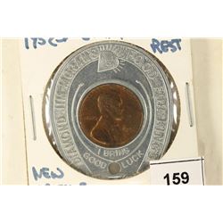 1952-D ENCASED LINCOLN CENT JIMMY MORAN'S