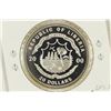 Image 2 : 2000 LIBERIA SILVER PROOF $20 HISTORY OF AMERICA