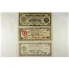 Image 1 : 3 PIECES OF WWII PHILIPPINES EMERGENCY CURRENCY