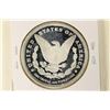 Image 2 : 1 TROY OZ .999 FINE SILVER PROOF ROUND SMI MORGAN