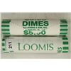 Image 1 : 2-$5 ROLLS OF 2011-P & D ROOSEVELT DIMES BRILLIANT