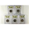 Image 1 : ALL 5-2004-S 50 STATE QUARTERS ICG CERTIFICATE SET