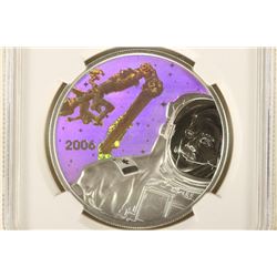 2006 CANADA CANADARM HOLOGRAM SILVER $30 NGC