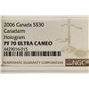 Image 3 : 2006 CANADA CANADARM HOLOGRAM SILVER $30 NGC