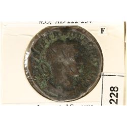 222-234 A.D. S. ALEXANDER ANCIENT COIN (FINE)