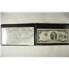 Image 1 : 1976 $2 FRN WITH FIRST DAY CANCELLATION STAMP