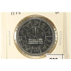 1978 CANADA XI GAMES SILVER DOLLAR BRILLIANT UNC
