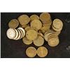 Image 1 : ROLL OF 40-1943 CANADA TOMBAC FIVE CENTS