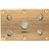 Image 1 : NEAT 1943 US YEAR SET IN WOOD GRAINED PLASTIC CASE