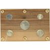 Image 2 : NEAT 1943 US YEAR SET IN WOOD GRAINED PLASTIC CASE
