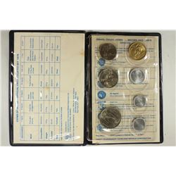 1979 COINS OF ISRAEL OFFICIAL UNC SET