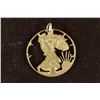 Image 2 : NEAT 1941 WALKING LIBERTY HALF DOLLAR CUTOUT