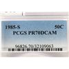 Image 3 : 1985-S KENNEDY HALF DOLLAR PCGS PR70 DCAM