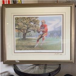 James Lumbers 1992 signed picture The Dream Begins