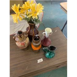 5 Vases Blue Mountain