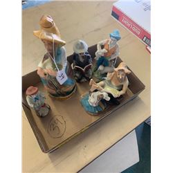 assorted hillbilly / farm ornaments