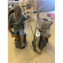 Japanese fisherman 2 ornaments