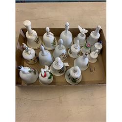 19 white bells collection