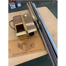Ansco Projector & Screen