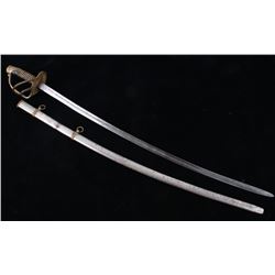 M1872 Light Cavalry Officers Dress Saber